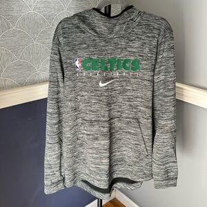 Nike Dri-Fit NBA Boston Celtics hooded sweatshirt size large like new